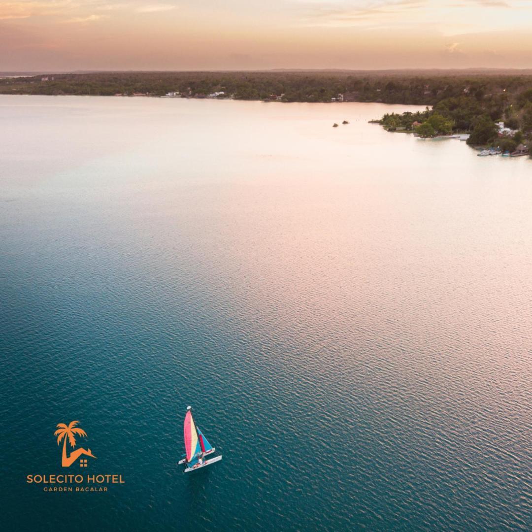 Hotel Apartaments Solecito Bacalar - Free Bikes & Paddle Экстерьер фото